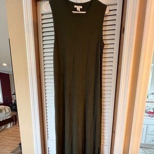 Green daily ritual maxi dress